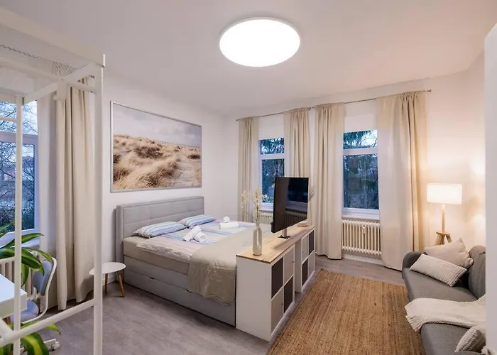 Elegante Wohnoase Am Kanal Апартаменты Ганновер